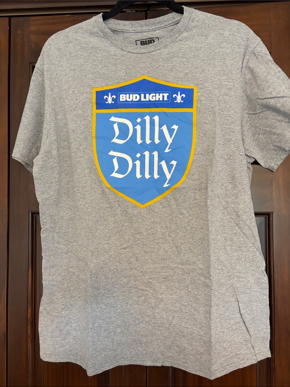 Bud Light "Dilly Dilly" Grey Graphic Tee